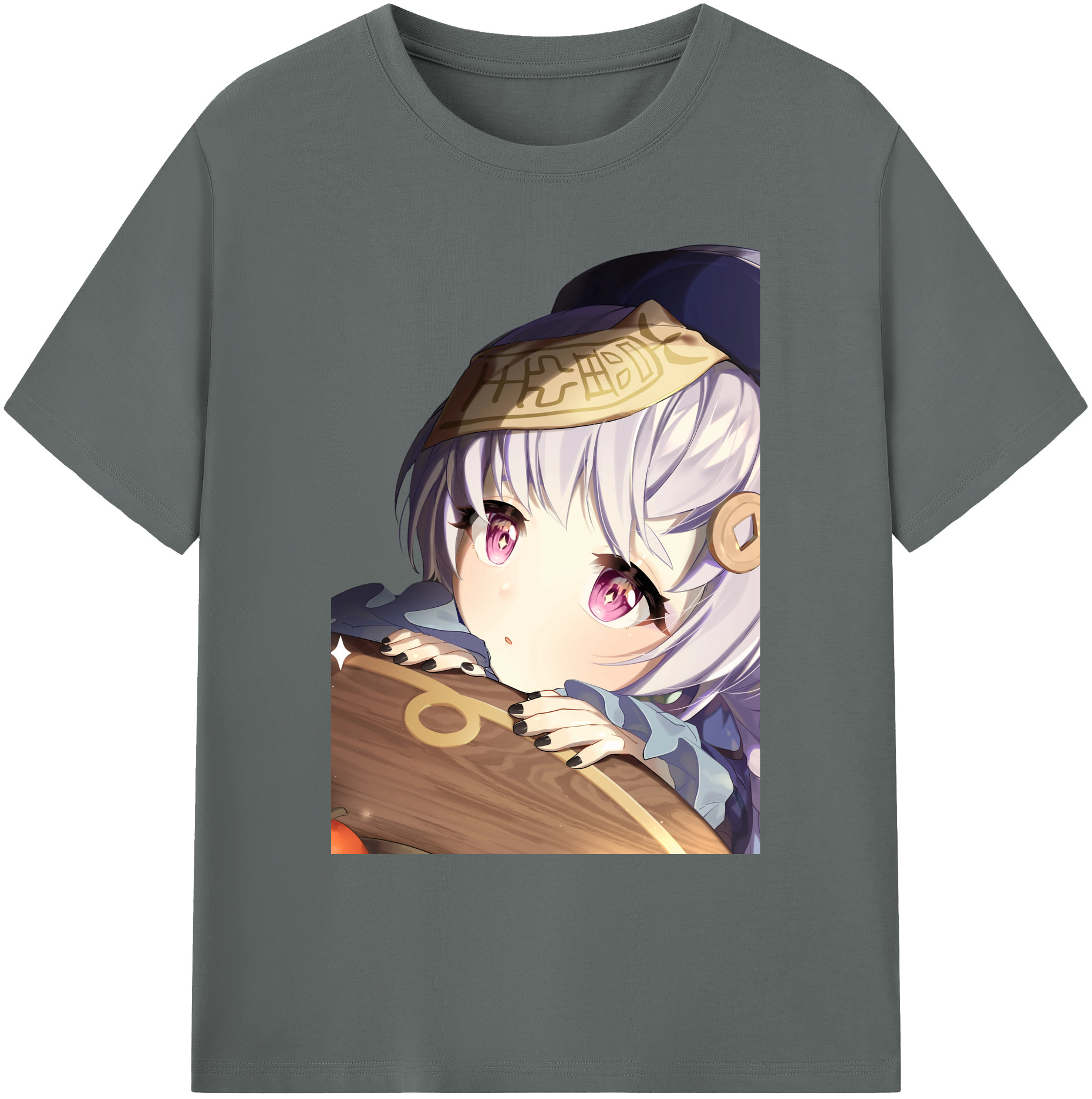 げんし神 七七 なな  genshin Nana 綿100％ メンズ半袖Tシャツ｜肌触りやわらか＆通気性